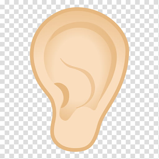 Emoji, Computer Icons, Ear, AirPods, Noto Fonts, Skin, Human Skin Color, Light Skin transparent background PNG clipart