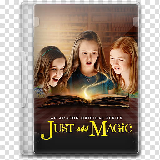 TV Show Icon , Just Add Magic, Just add Magic DVD case illustration transparent background PNG clipart