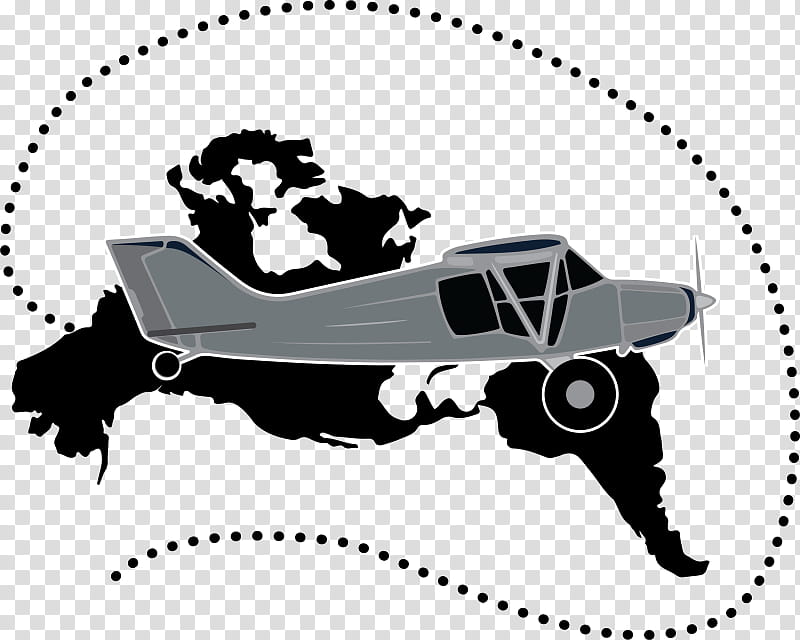 Travel World Map, Airplane, Logo, Aerospace Engineering, Silhouette, Sticker, Black, Black And White transparent background PNG clipart