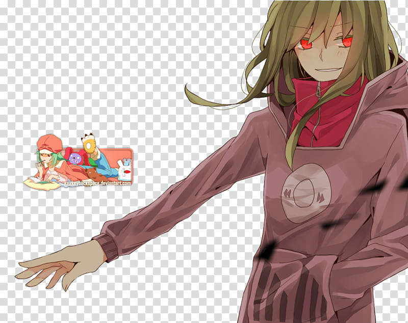 Tsubomi Kido (Kagerou Project), Render transparent background PNG clipart