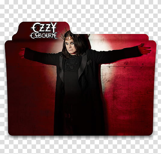 Ozzy Osbourne Folders, Ozzy Osbourne folder icon transparent background PNG clipart