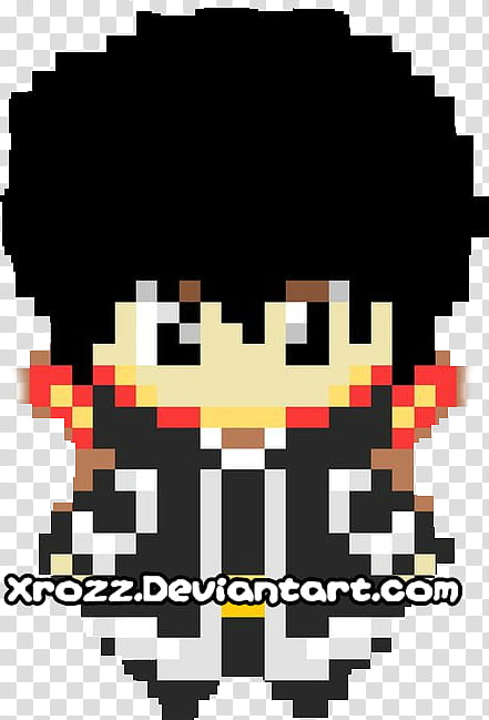 Kirito Sao sprite pixel Xrozz Xero transparent background PNG clipart