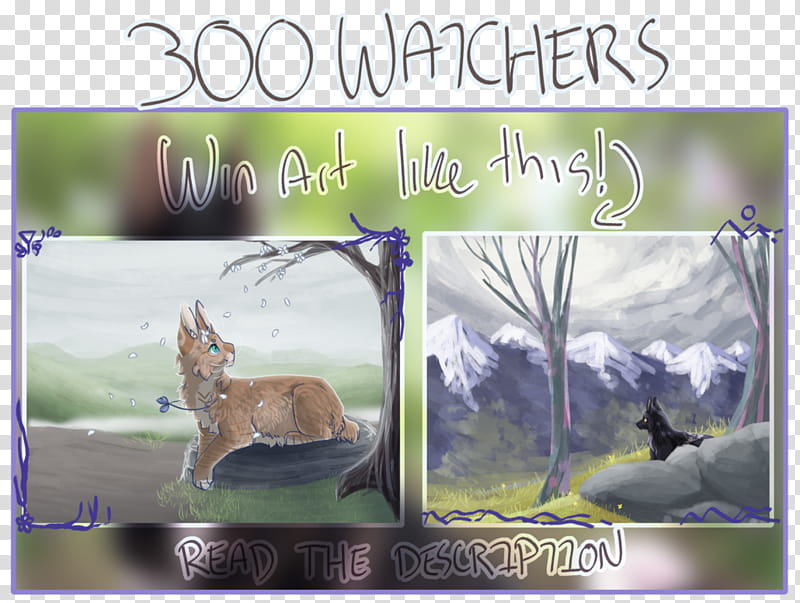 Watcher Raffle! (CLOSED, WINNERS ANNOUNCED) transparent background PNG clipart