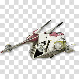 STAR WARS Fighters Space Ships Vehicles Icons , Republic Attack GunShip, white and pink spacecraft illustration transparent background PNG clipart