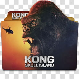 Kong Skull Island  Folder Icon , Kong Skull Island v_x transparent background PNG clipart