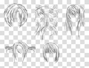 How to draw a female anime hair  Nonoy Manga
