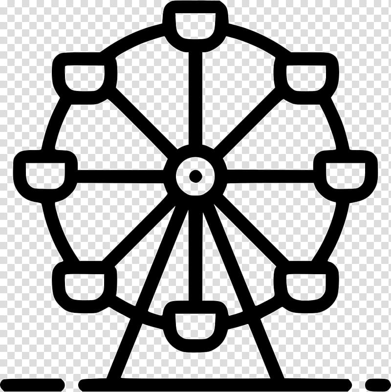 Book Symbol, Ferris Wheel, Amusement Park, Carousel, Line Art, Coloring Book, Symmetry, Circle transparent background PNG clipart