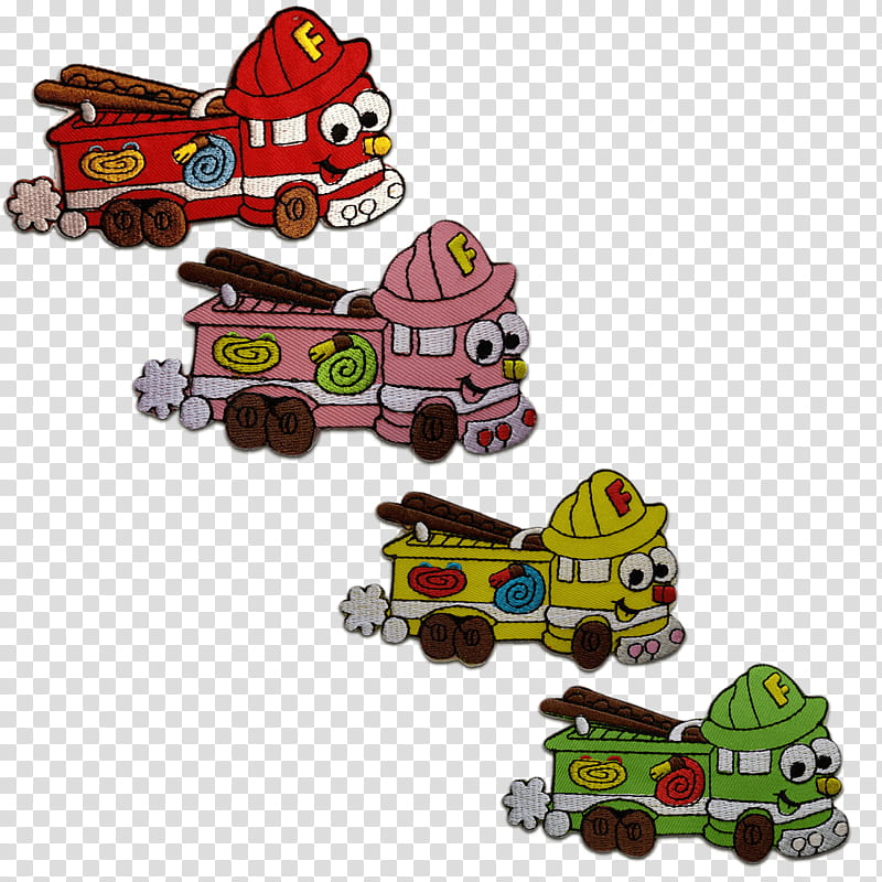 Christmas, Fire Engine, Child, Infant, Embroidered Patch, Toy, Color, Firefighter transparent background PNG clipart