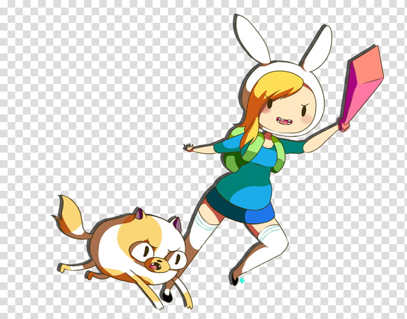 Nuevo de nes fionna y cake, female cartoon character with cat transparent background PNG clipart