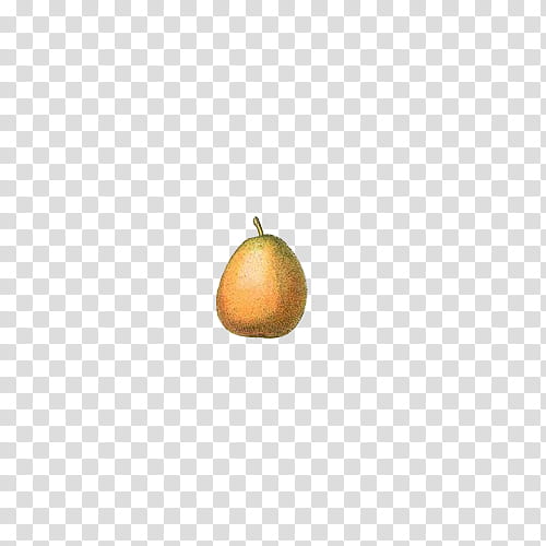 Fruit, yellow pear fruit transparent background PNG clipart