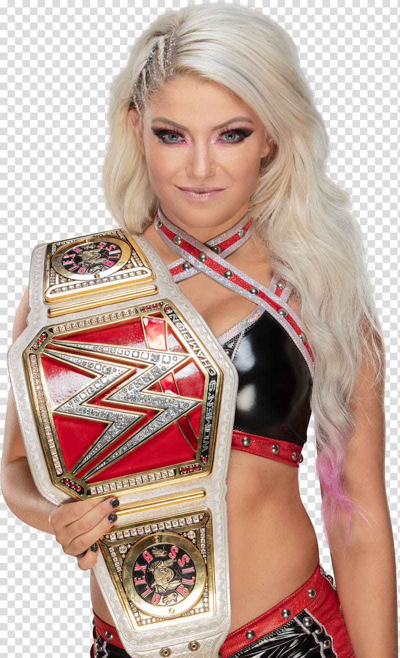 Alexa Bliss RAW Women Champion  transparent background PNG clipart