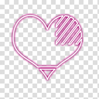 Light ByAbriL, pink heart illustration transparent background PNG clipart