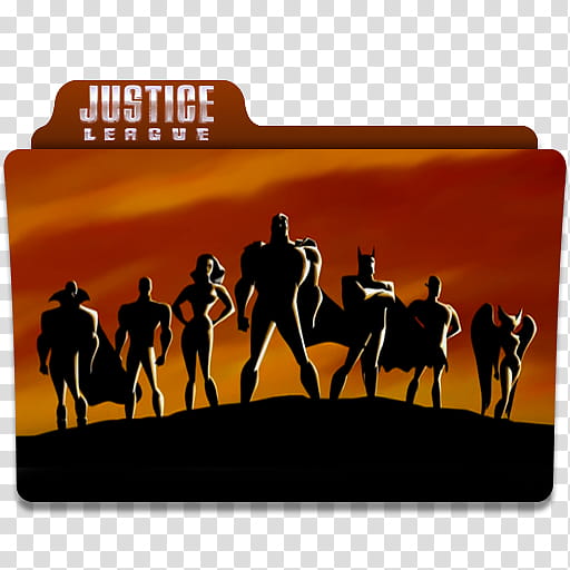 Cartoon Network Folder Icon Pack, justiceleague transparent background PNG clipart