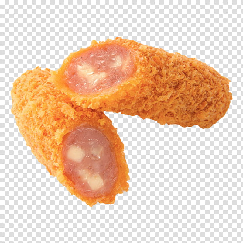 fried cheese dog with breadcrumbs transparent background PNG clipart