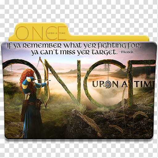 Once upon a time season  icons folder MERIDA , OUATMeridaMF transparent background PNG clipart