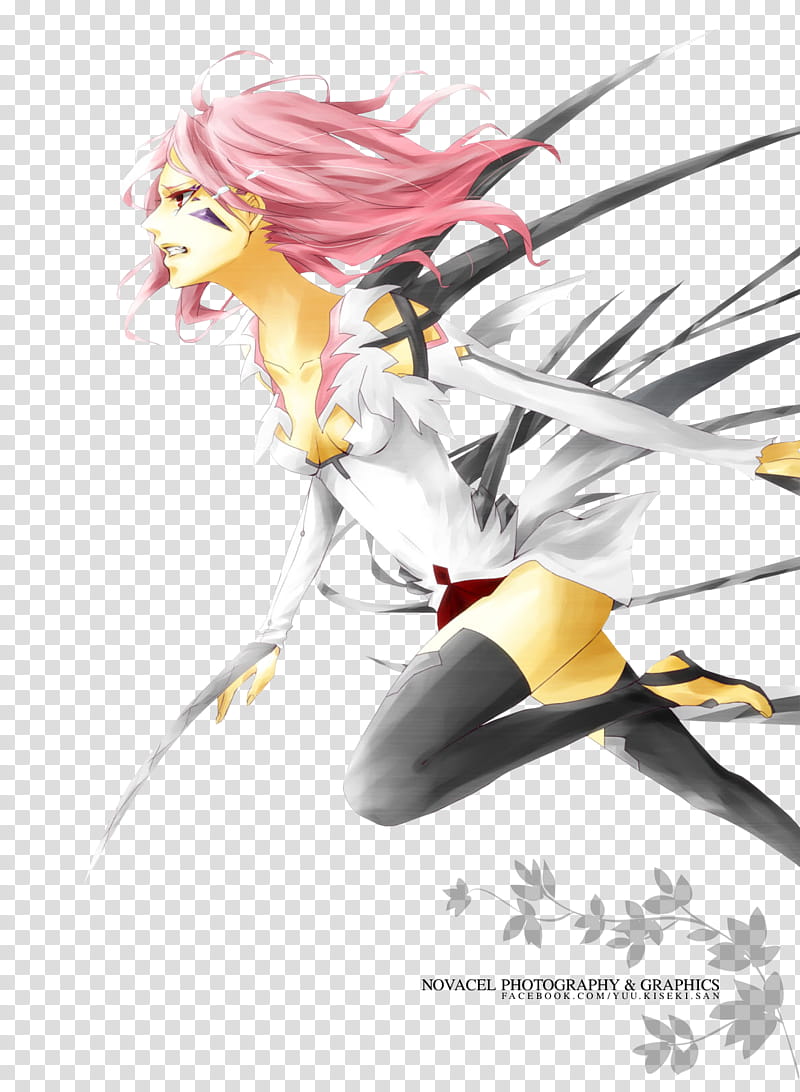 Render GUILTY CROWN feat Yuzuriha Inori, woman in white dress with sword illustration transparent background PNG clipart