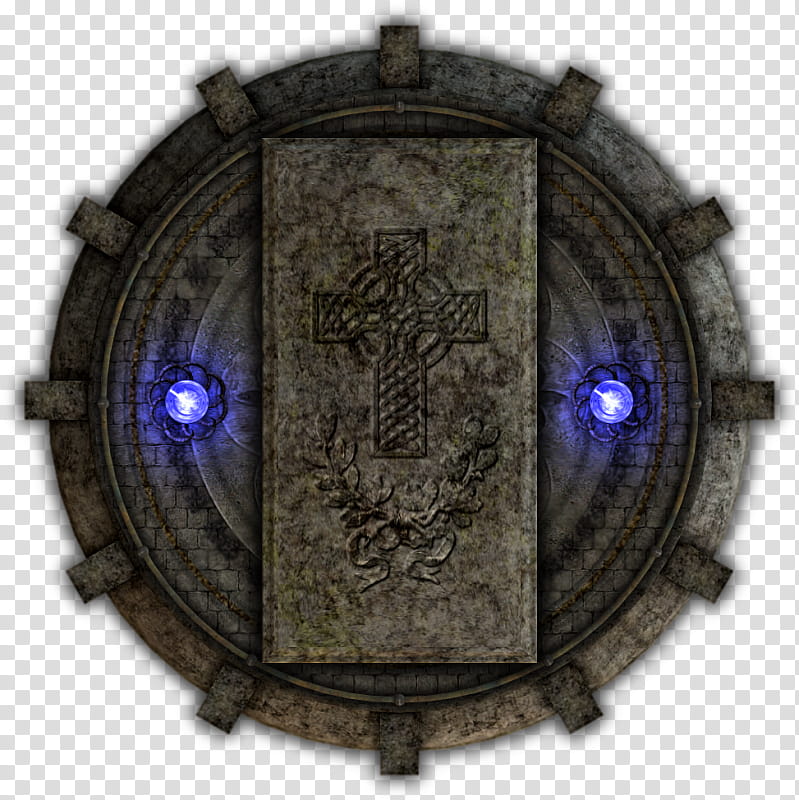 RPG Map Elements , brown celtic cross transparent background PNG clipart