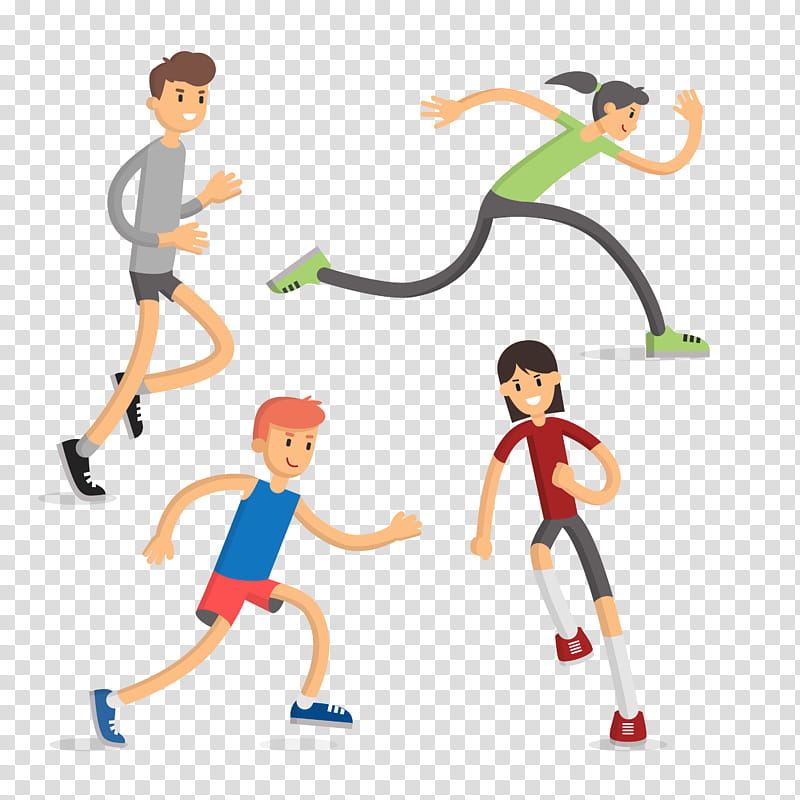 Child, Running, Sports, Cartoon, Drawing, Animation, Play, Line transparent  background PNG clipart