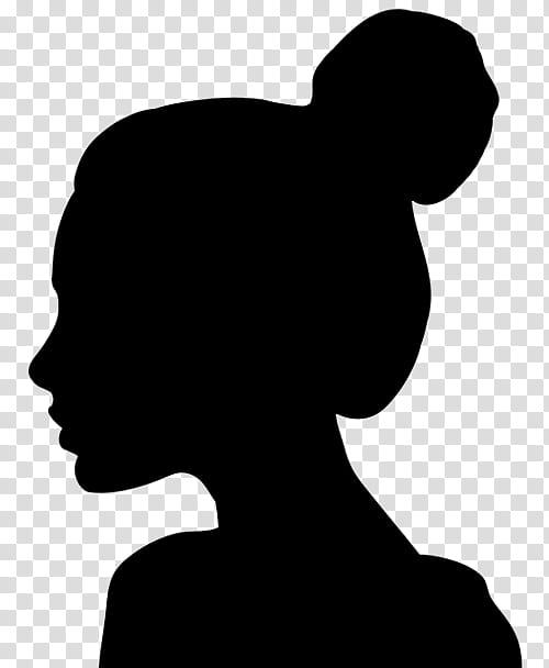Hair, Shoulder, Human, Silhouette, Behavior, Face, Head, Hairstyle transparent background PNG clipart