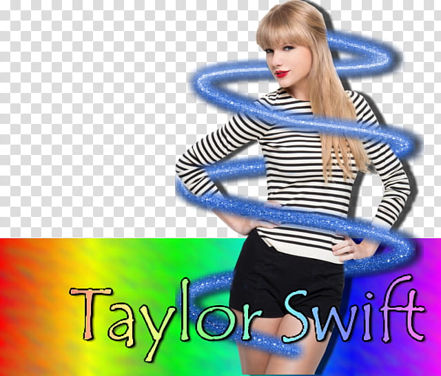 Taylor Swift banner transparent background PNG clipart