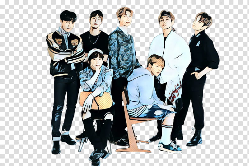 Group Of People, Standee, Bts, Txt, Kpop, Animation, Korean Idol, Social Group transparent background PNG clipart