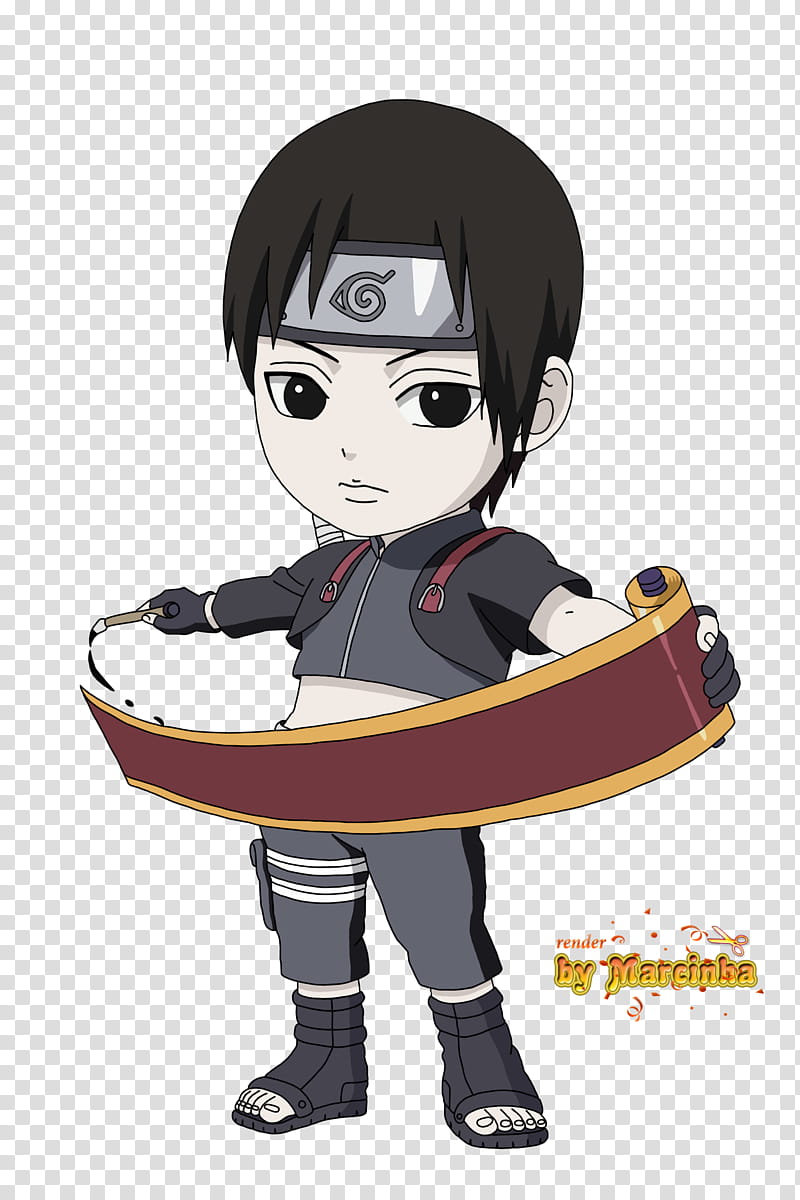 Render Chibi Sai, Naruto Sai graphic transparent background PNG clipart