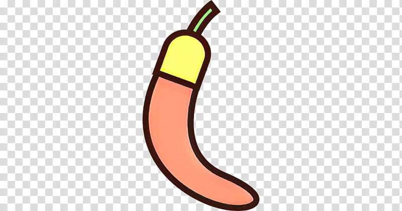 plant banana chili pepper bell peppers and chili peppers, Cartoon, Food, Banana Family, Vegetable transparent background PNG clipart