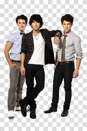 Jonas Brothers, standing Jonas brothers transparent background PNG clipart