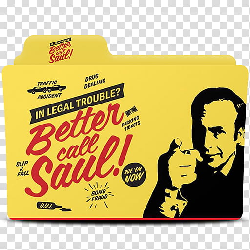 Better Call Saul Folder Icons,  transparent background PNG clipart