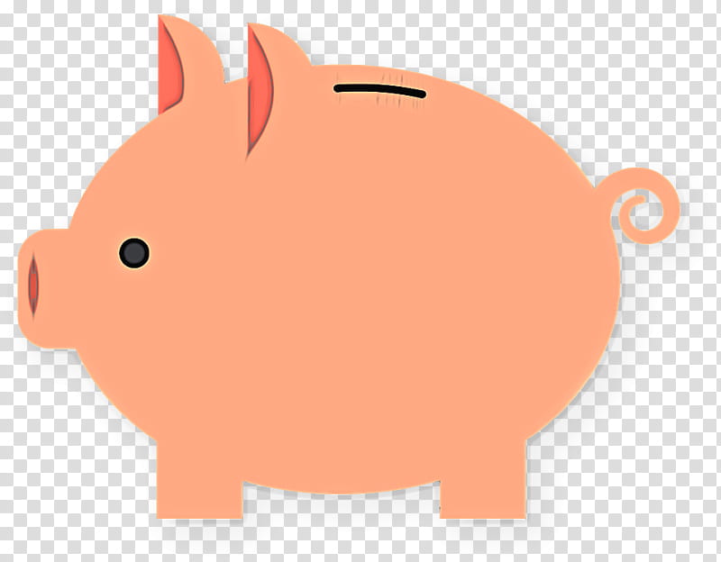 Piggy bank, Cartoon, Snout, Saving, Money Handling, Fawn transparent background PNG clipart