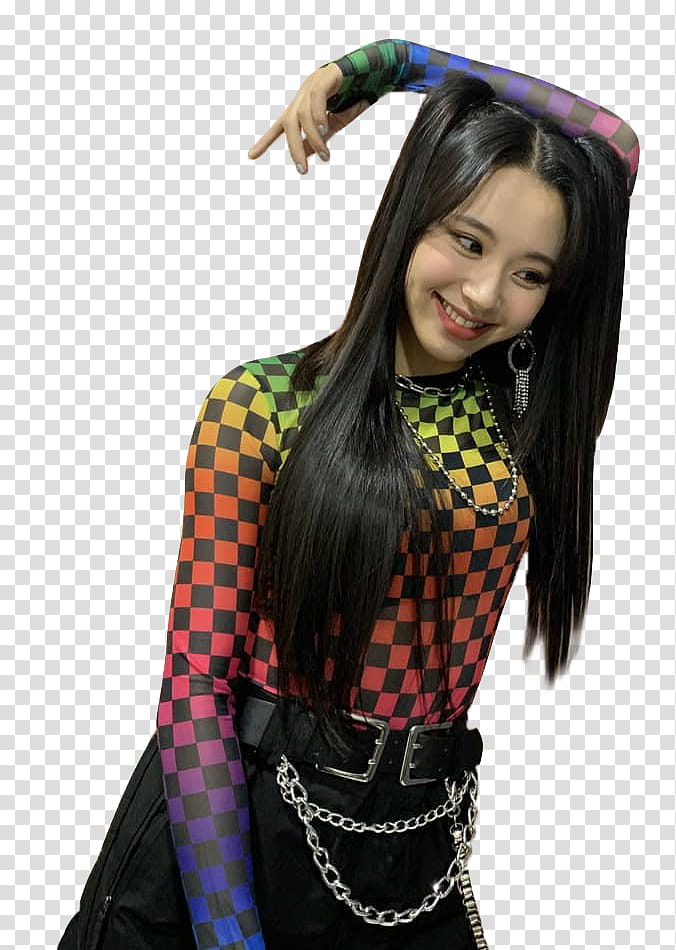 Chaeyoung TWICE transparent background PNG clipart