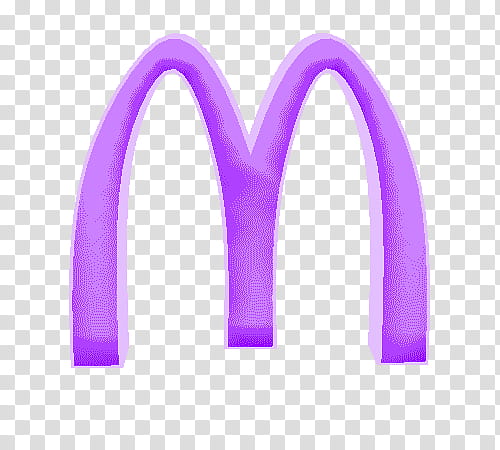 Aesthetic Purple Mcdonalds Logo Transparent Background Png