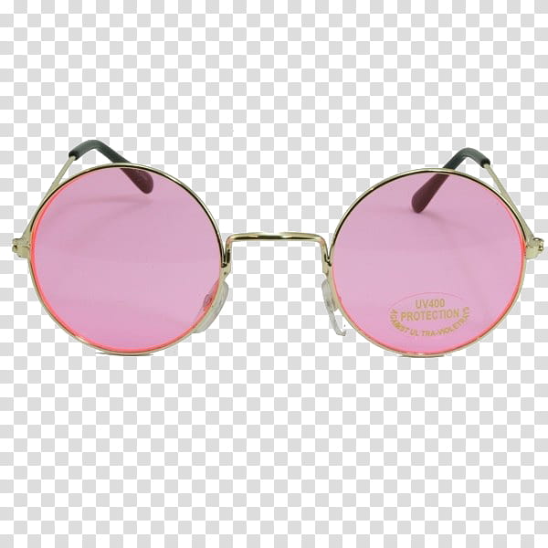AESTHETIC, round brass-colored sunglasses transparent background PNG clipart