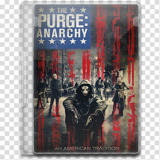 Movie Icon Mega , The Purge, Anarchy, The Purge Anarchy DVD case transparent background PNG clipart