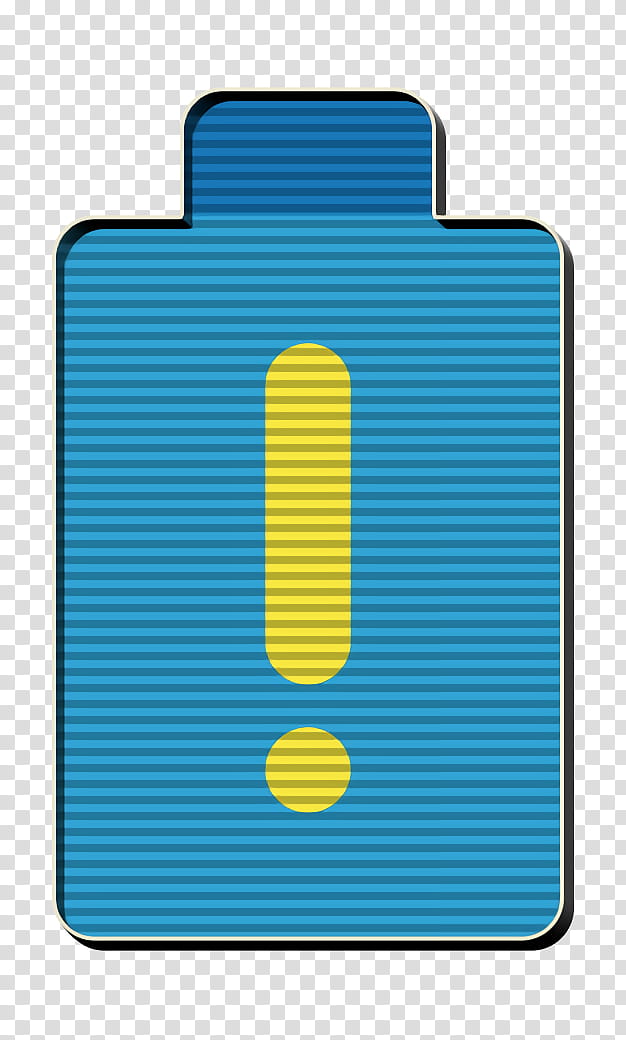 battery icon battery level icon charge icon, Full Battery Icon, Power Icon, Warning Icon, Blue, Yellow, Line, Turquoise transparent background PNG clipart