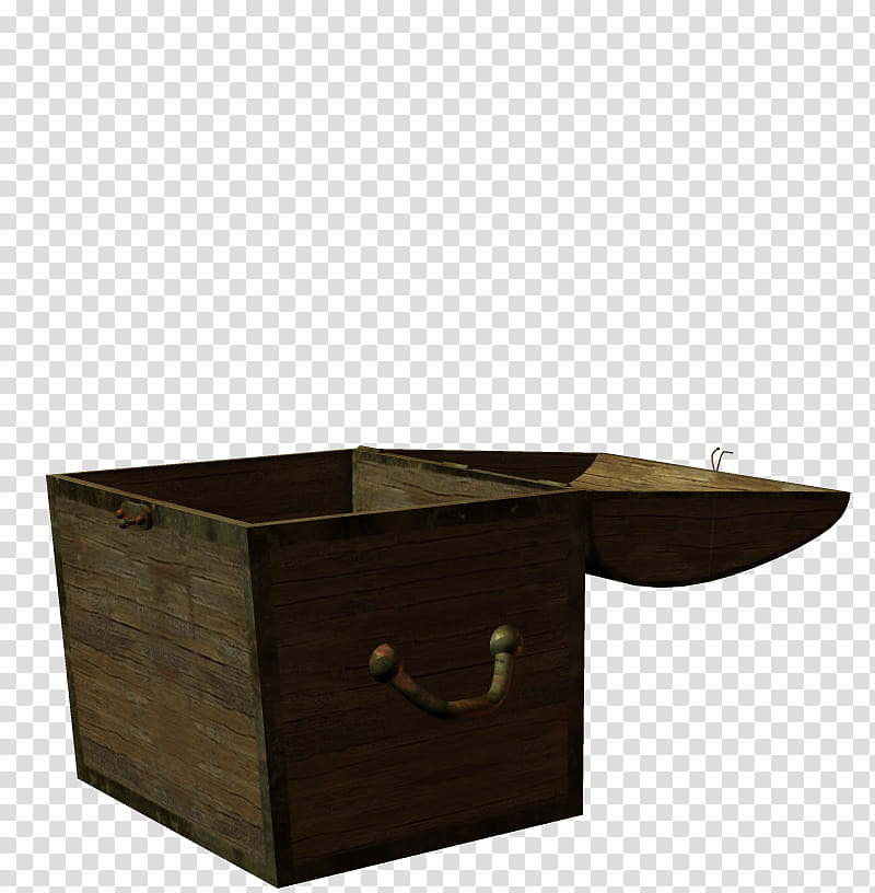 Sea Chest , open brown wooden chest box transparent background PNG clipart