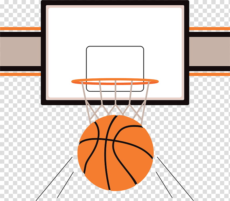 Red basketball hoop, Backboard Basketball NBA Net, Tricolor basketball box  transparent background PNG clipart