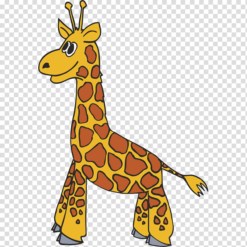 Giraffe, Baby Giraffe, Drawing, Cartoon, Animal, Giraffids, Giraffidae, Wildlife transparent background PNG clipart