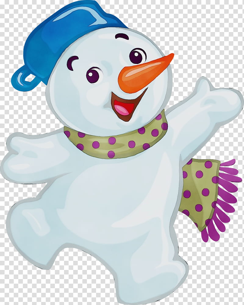 Snowman, Watercolor, Paint, Wet Ink, Daytime, Morning, December 1, 2018 transparent background PNG clipart
