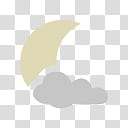 plain weather icons, , cloud and moon illustration transparent background PNG clipart