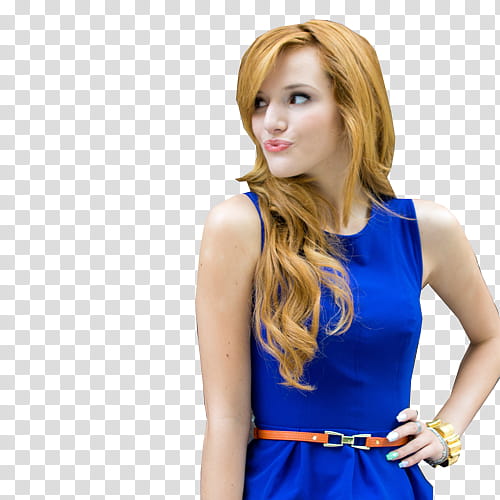 Bella Thorne, woman pouting her lips transparent background PNG clipart