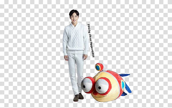 EXO for Lotte Duty Free, smiling man in white sweater transparent background PNG clipart
