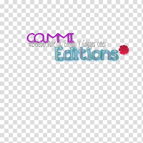 Cammi Editions Text transparent background PNG clipart