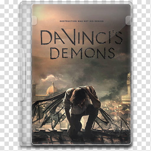 TV Show Icon , Da Vinci's Demons , Davinci's Demons DVD case transparent background PNG clipart