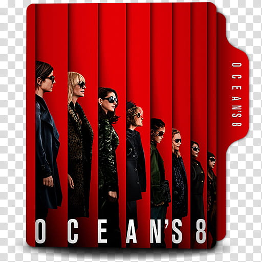 Ocean Eight  Folder Icon, Ocean's Eight transparent background PNG clipart