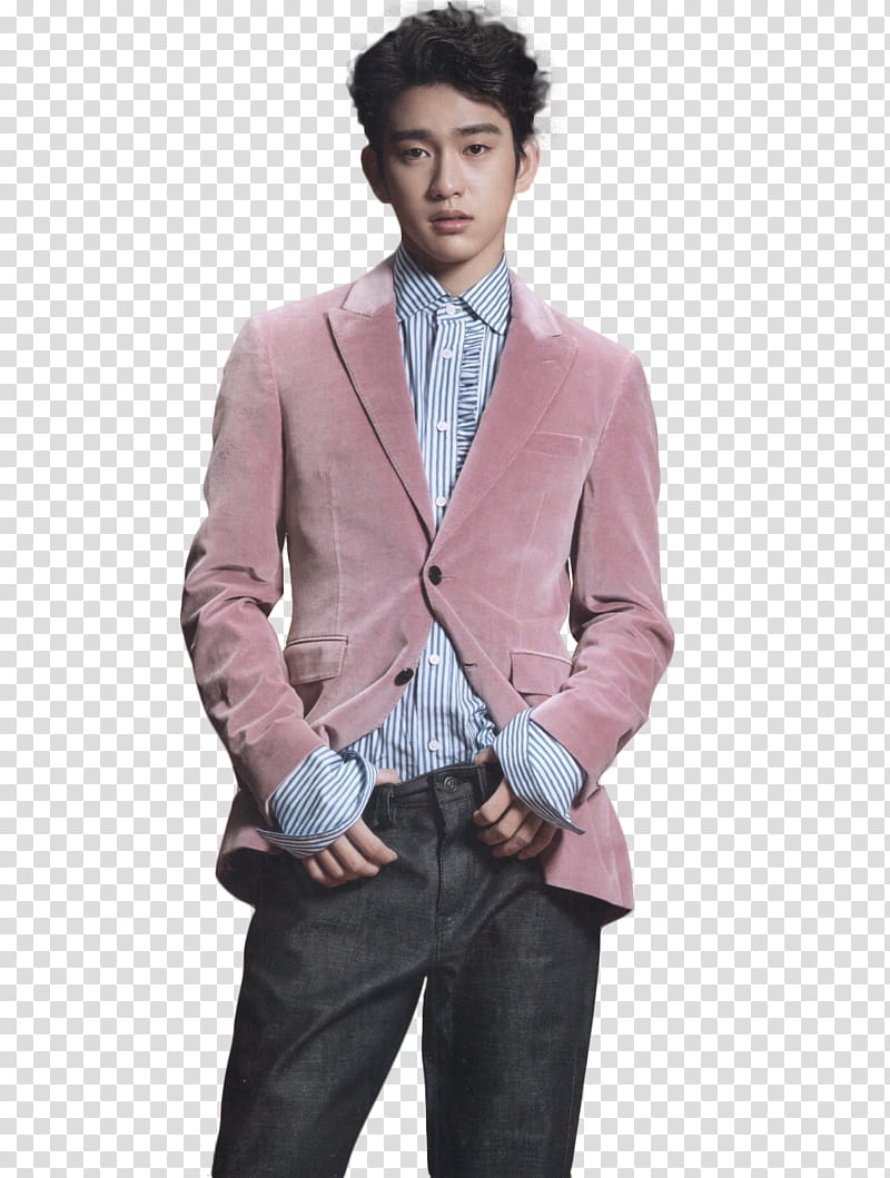 render GOT Jinyoung transparent background PNG clipart