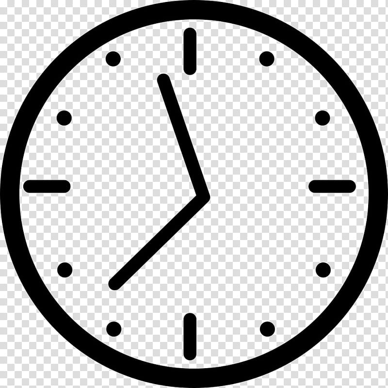 Clock Icon, Icon Design, Alarm Clocks, Watch, Line, Wall Clock, Line Art, Home Accessories transparent background PNG clipart