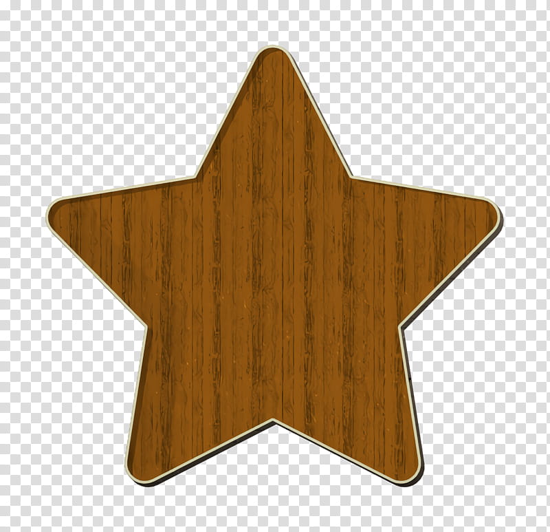 Star icon Christmas icon, Brown, Tree, Wood, Symbol transparent background PNG clipart