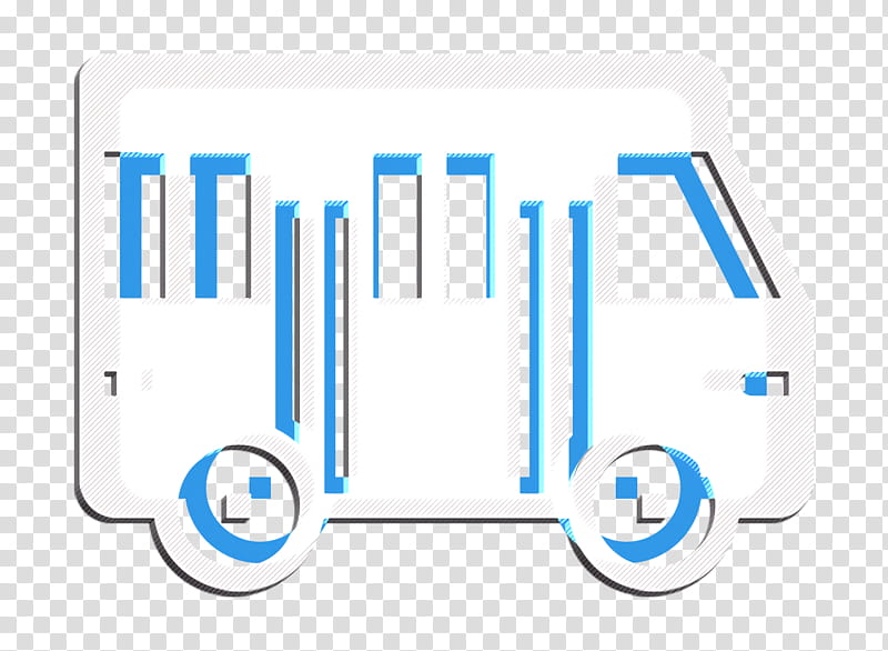 School bus icon Bus icon Car icon, Blue, Text, Electric Blue, Azure, Logo, Vehicle Registration Plate, Line transparent background PNG clipart