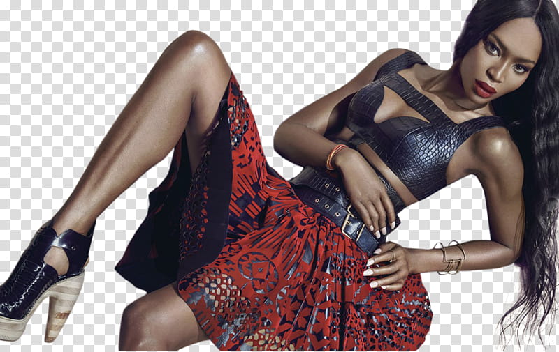 Naomi Campbell transparent background PNG clipart